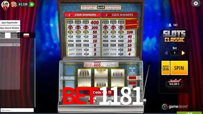 Descubra a Magia dos Jogos de Arcade no BET1181